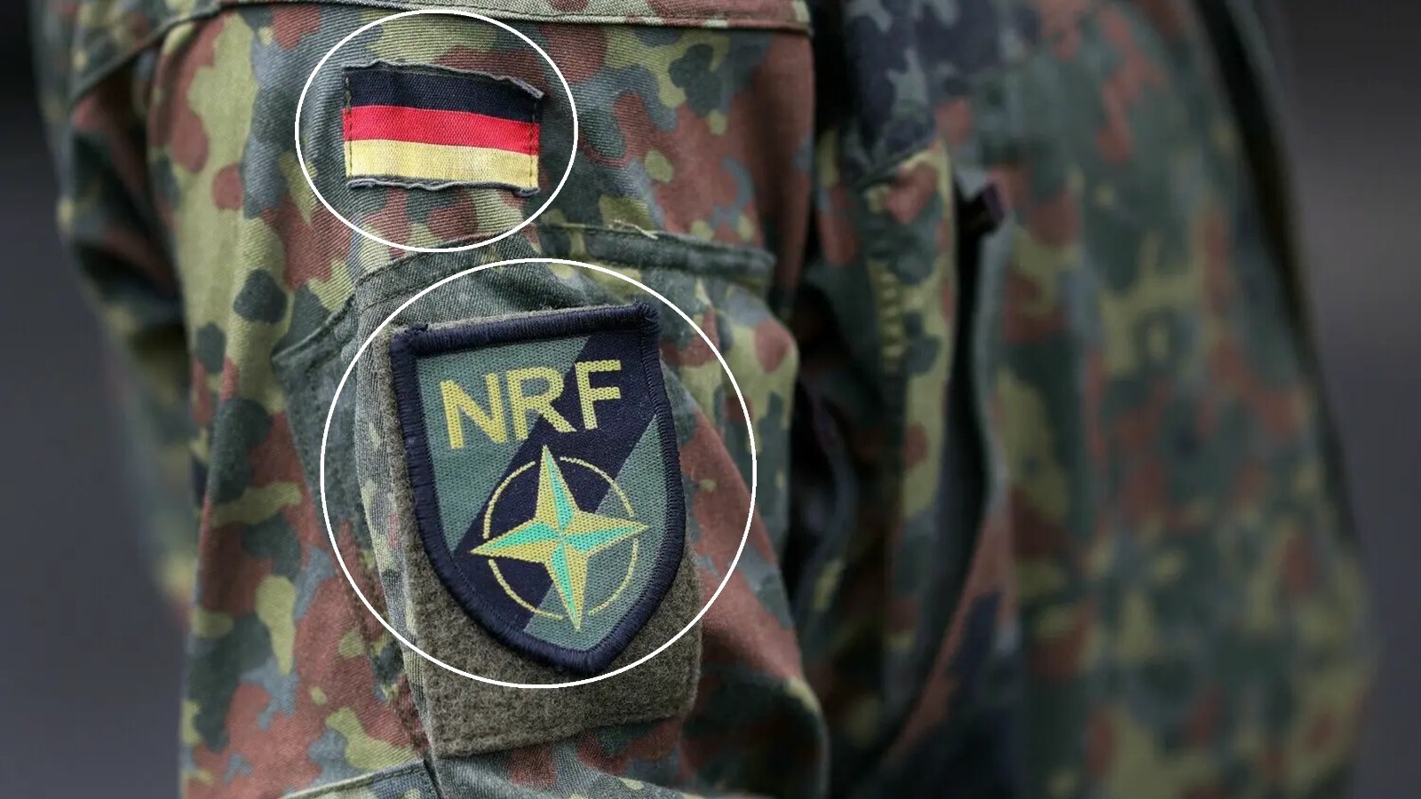 NATO RESPONSE FORCE NRF E. EUROPE DEPLOYMENT bordering UKRAINE vêlkrö OD PATCH