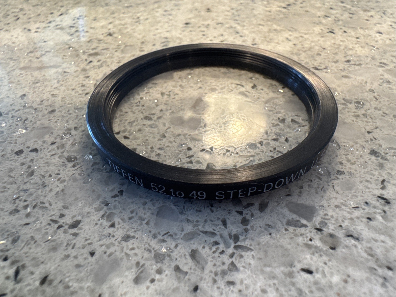 Vintage Tiffen 52-49mm Step-Down SLR Lens Metal Adapter Ring