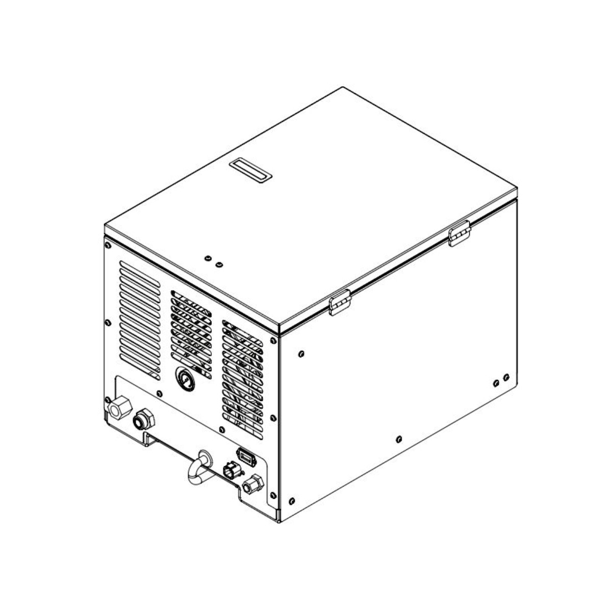 American Eagle 77316, Model 30P Single-Stage Air Compressor