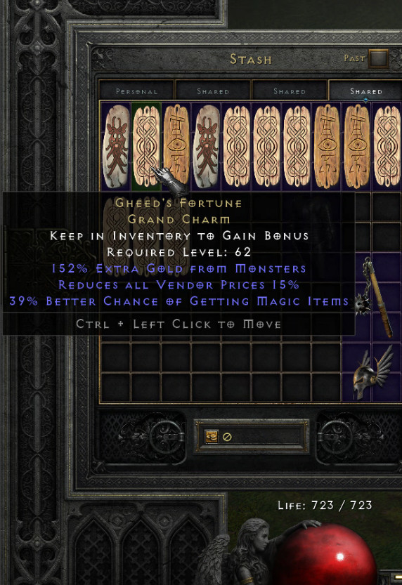 Gheed's Fortune 40%-37% (gheeds) SC Non Ladder SC - Diablo 2 PC Xbox