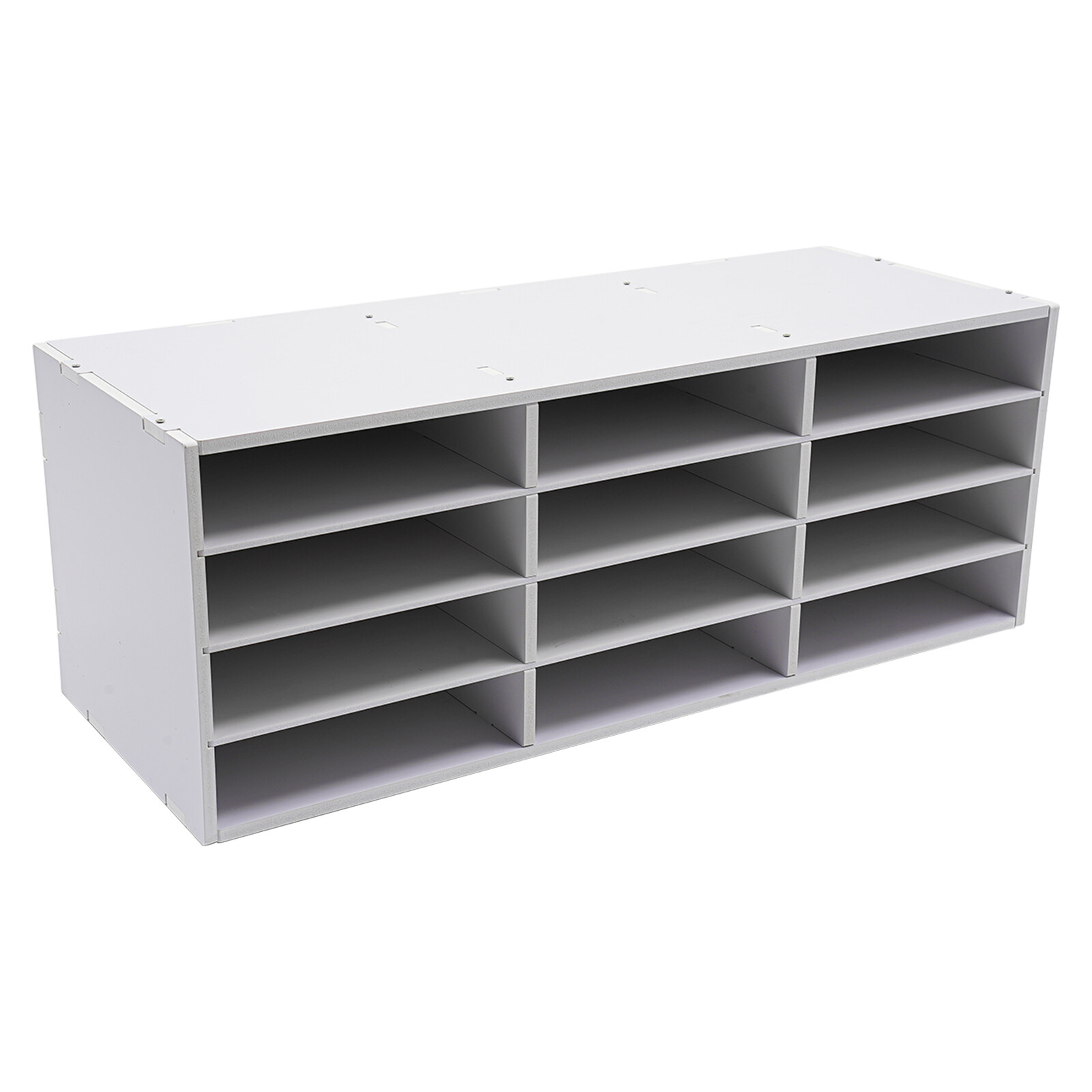 For Classroom 4-Tier Mail Sorter Organizer Countertop Literature Student Mailbox