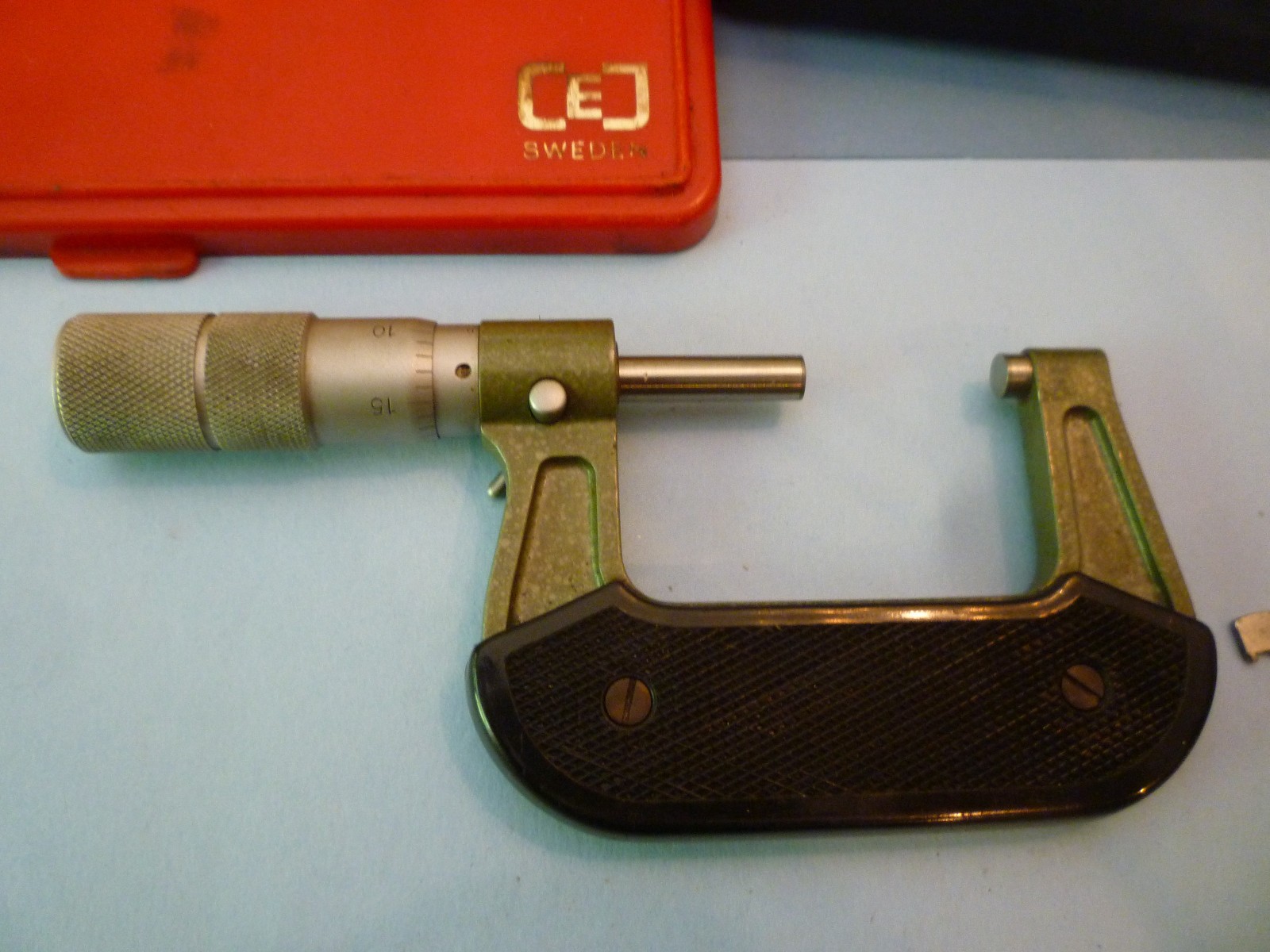 Swedish Made CEJ 1 To 2 Inch Outside Micrometer .0001