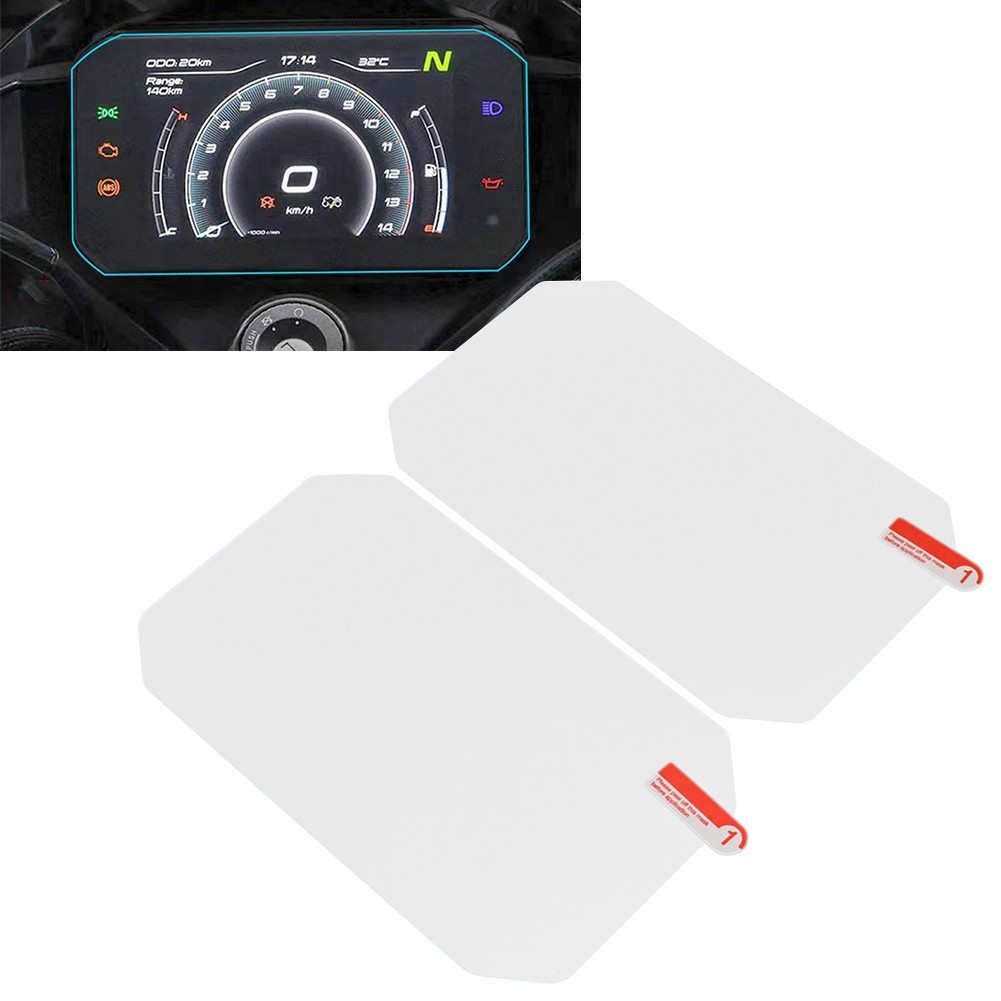 Dashboard Screen Protector Scratch Protection Film for CFMOTO 400SR Motorcycle