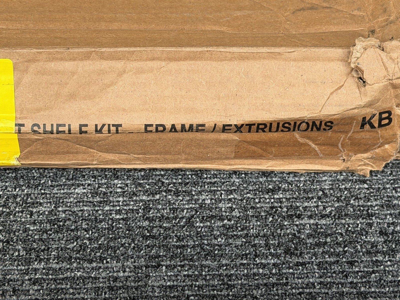CFM 2FT SHELF KIT FRAME EXTRUSIONS - PACK SHELF FRAME W/SLIDE OUT ONLY!
