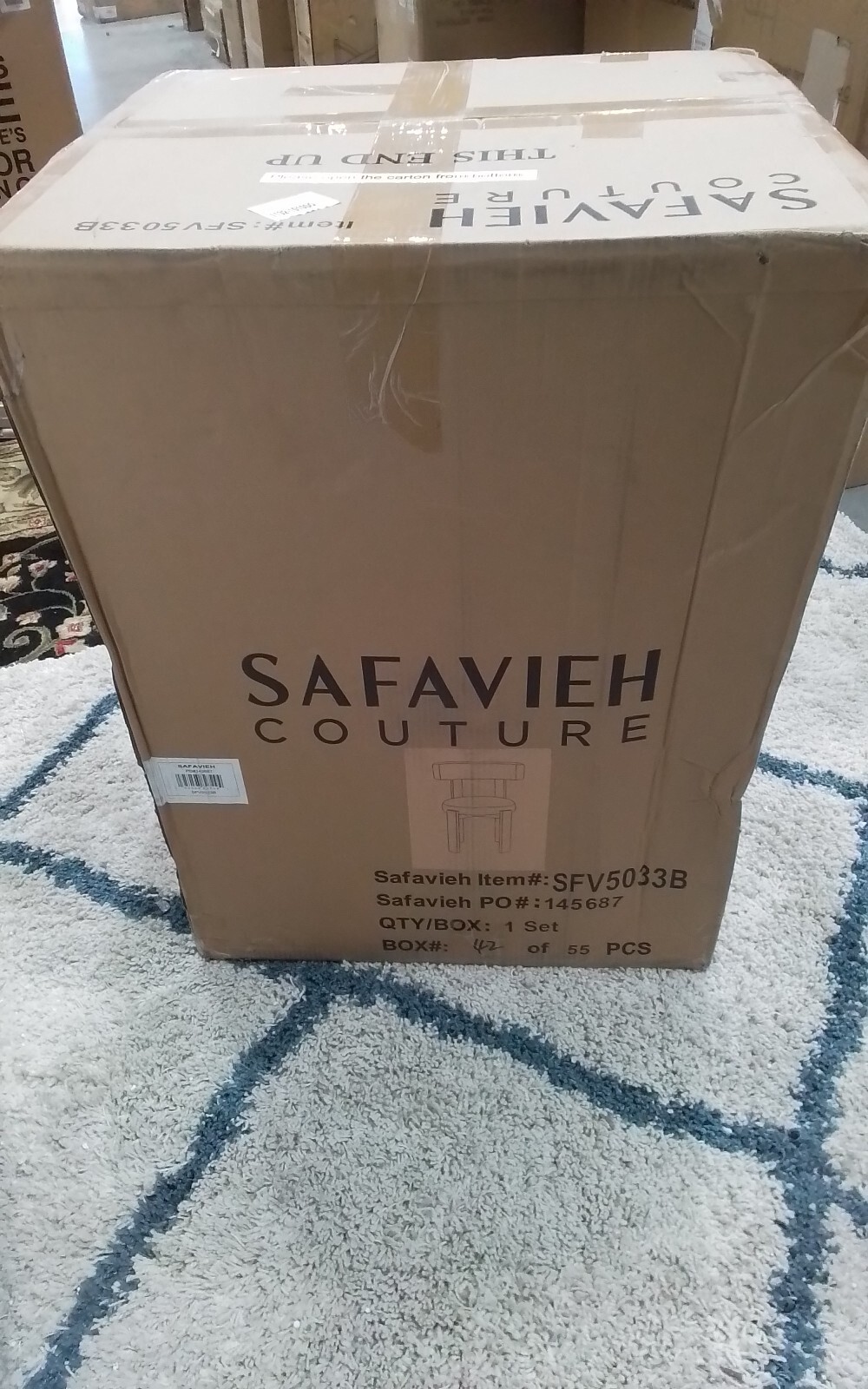 Safavieh SARALISA WOOD DINING CHAIR, Reduced Price 2172751522 SFV5033B