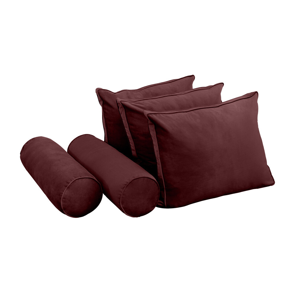 COVER ONLY Model V3 TwinXL Velvet Same Pipe Indoor Daybed Mattress Cushion AD368