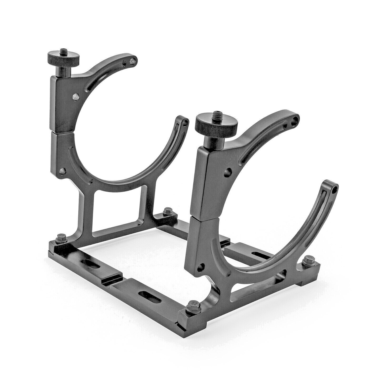 Speedmaster Nitrous Bottle Bracket PCE150.1003; Billet Bracket, Black, Alum 10lb