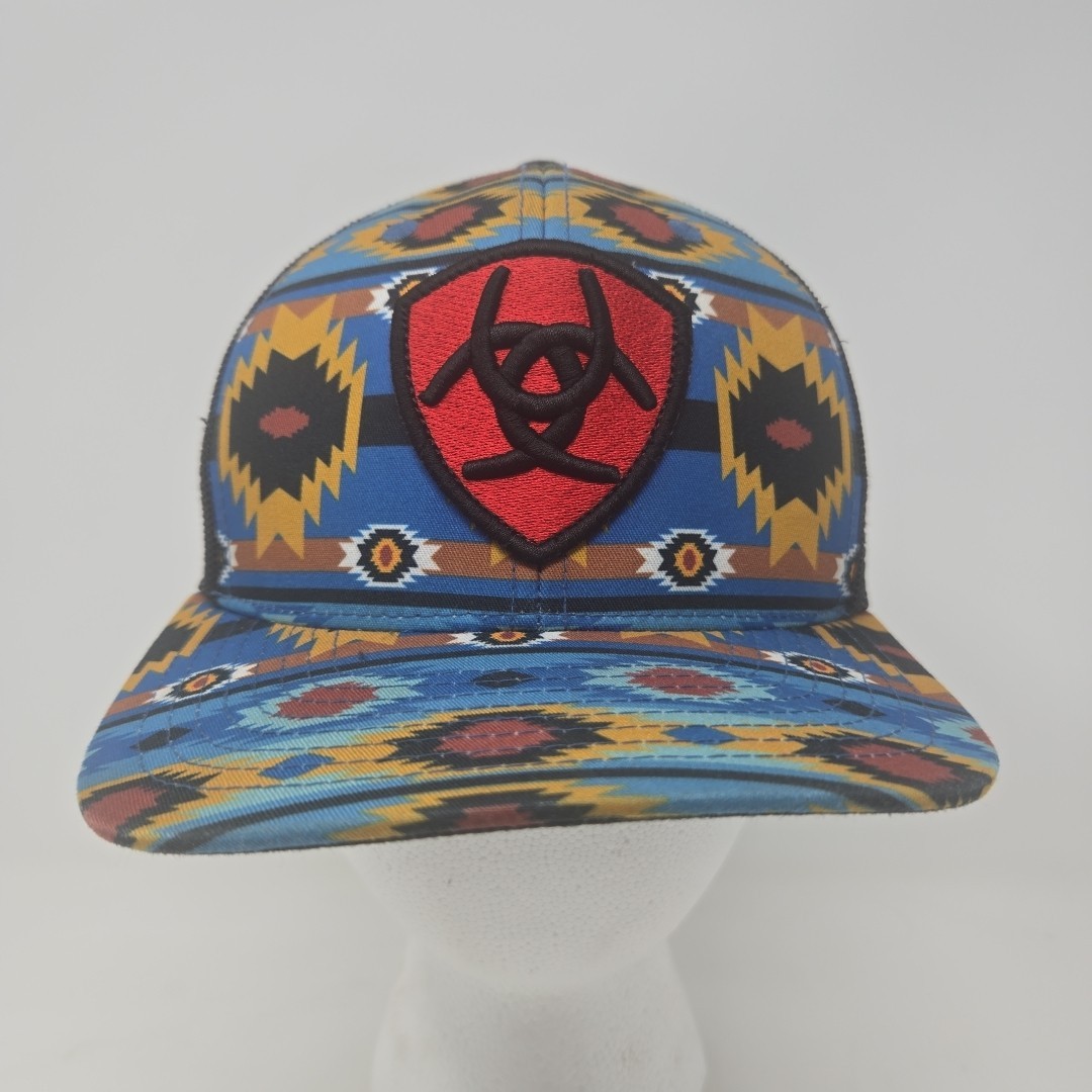 Ariat Southwest Shield Patch Snapback Baseball Cap Hat