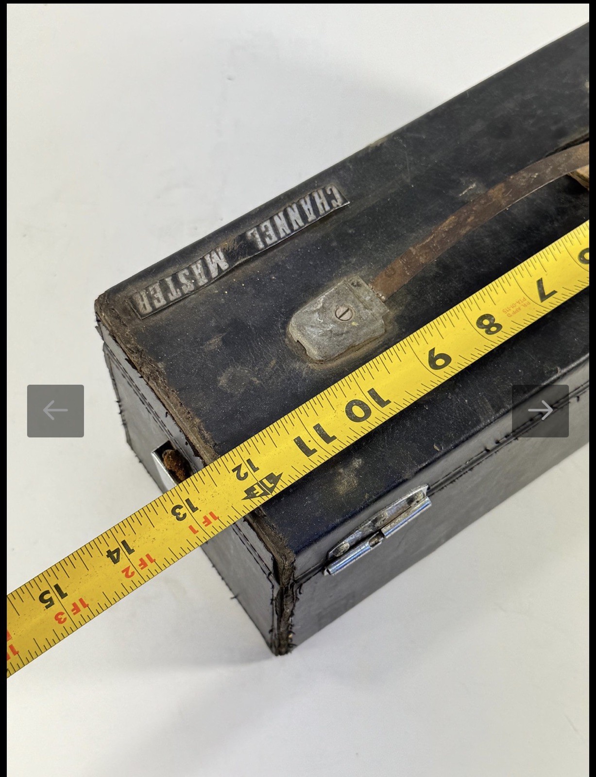 Vintage Channel Master Solid State VHF/UHF Field Strength Meter w/ Carrying Case