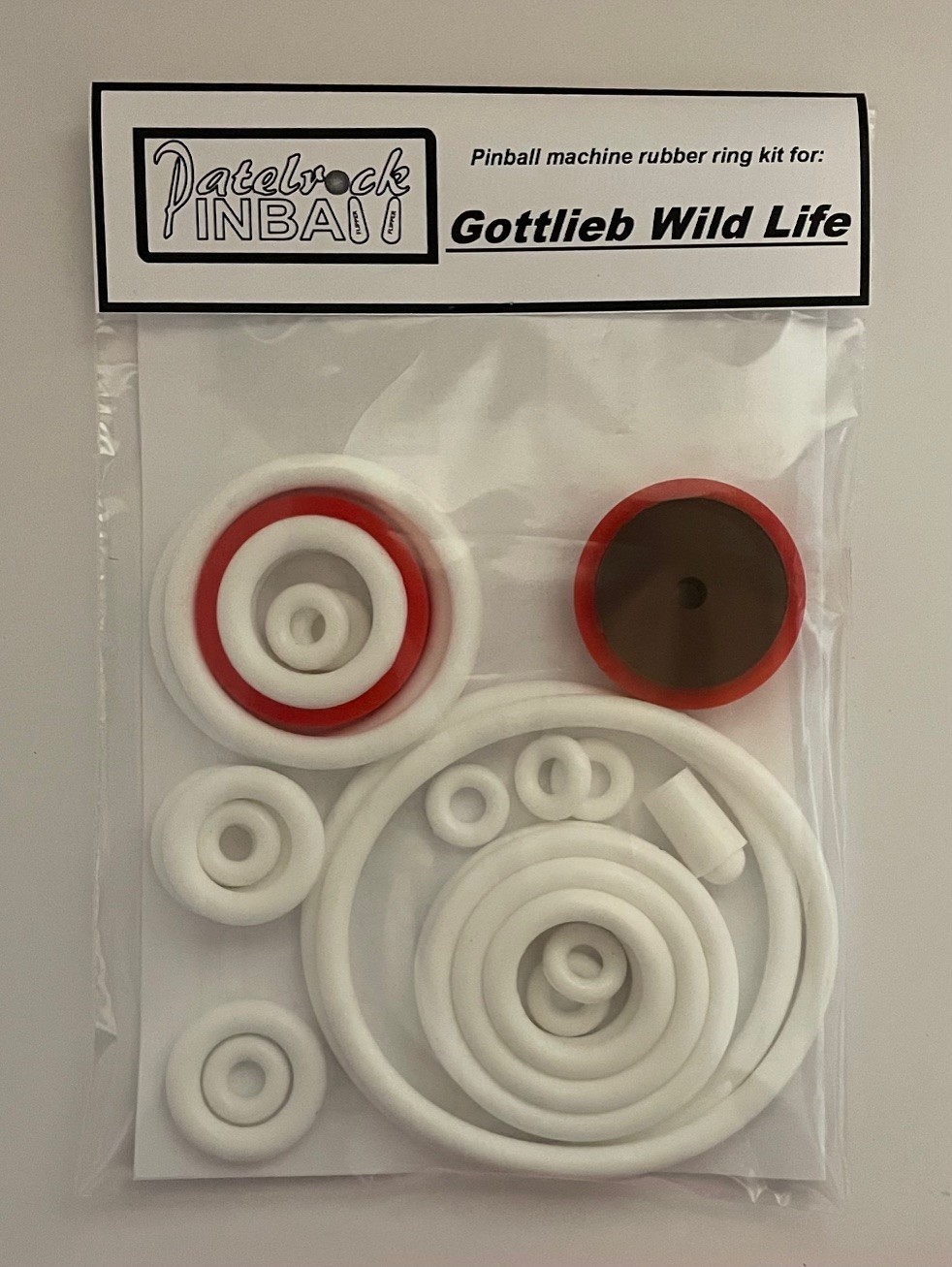 1972 Gottlieb Wild Life Pinball Machine Rubber Ring Kit