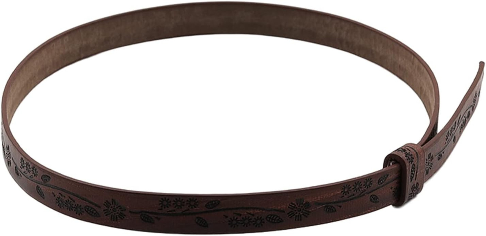 Hat Hatband Band Cowboy Hat Band Leather Hat Bands for Men Western Hat Belt Band