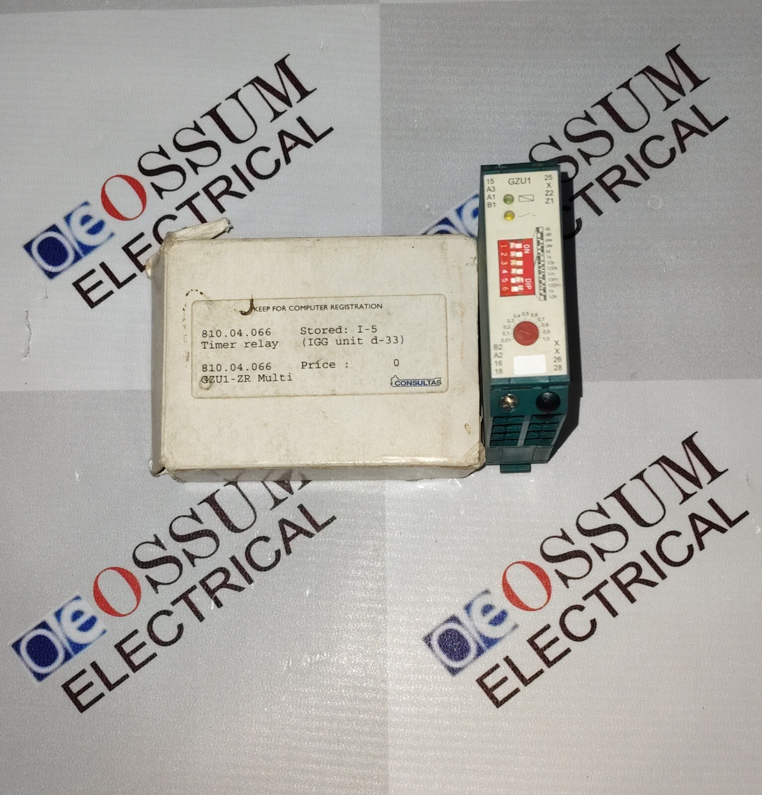 DAHMS GZU1 MULTIFUNTION TIMER TIMING 1S-100H VOLTAGE 220VAC/24VDC FAST SHIPPING