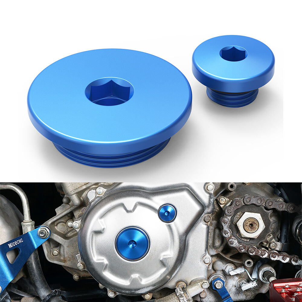 CNC Crankcase Cover Plugs Bolts For Yamaha TTR230 2010-2020 TTR125E/LE 2008-2020