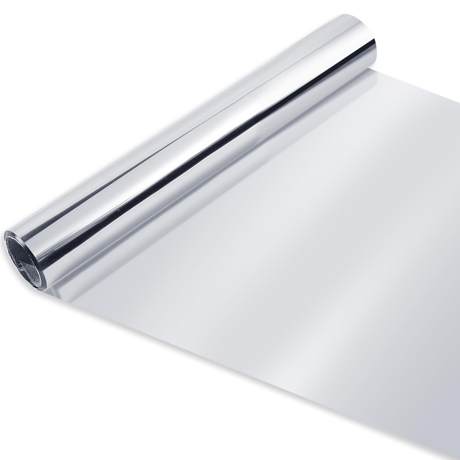 Highly Reflective Mylar Film Roll 4FT x 120FT, 2 Mil Silver,for Outdoor Indoo...
