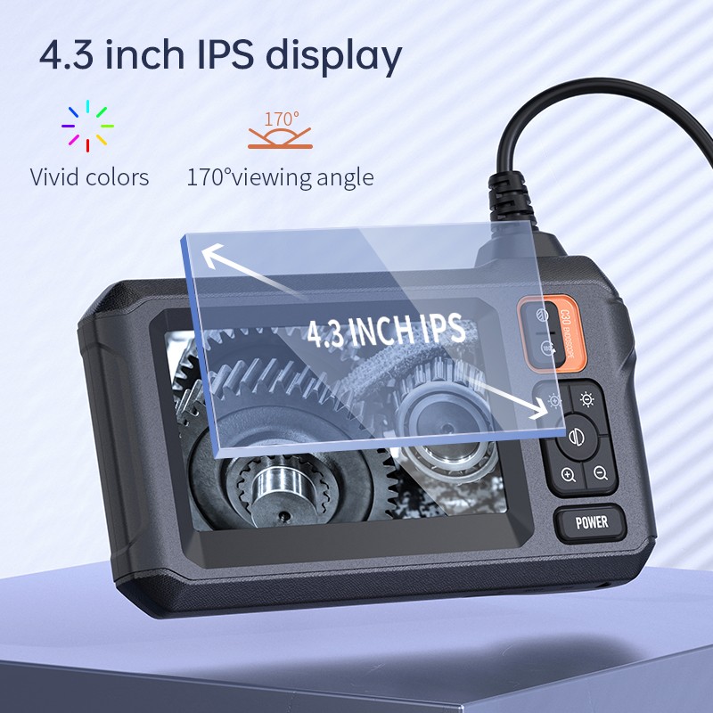 1080P HD LED Handheld Industrial Endoscope Borescope Inspection Snake Camera