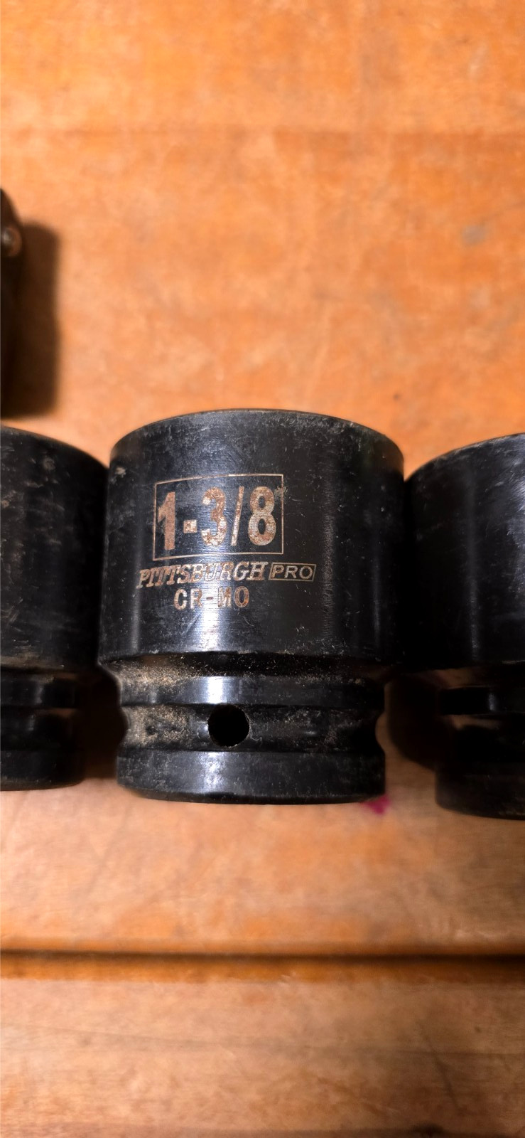 Pittsburgh Pro 8pc 3/4" Dr SAE Impact Socket Set