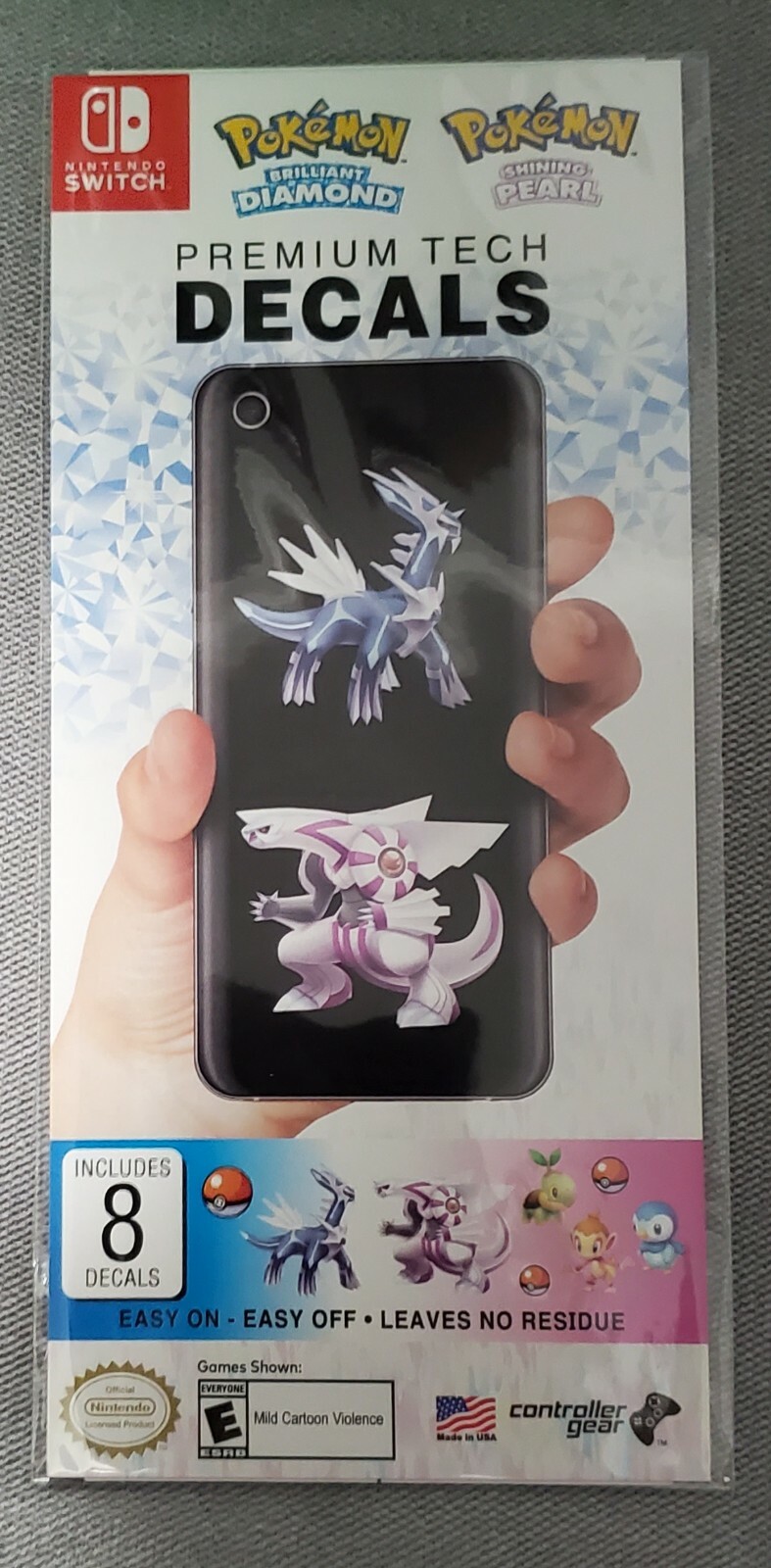 Pokemon Brilliant Diamond And Shining Pearl Premium Tech Decals