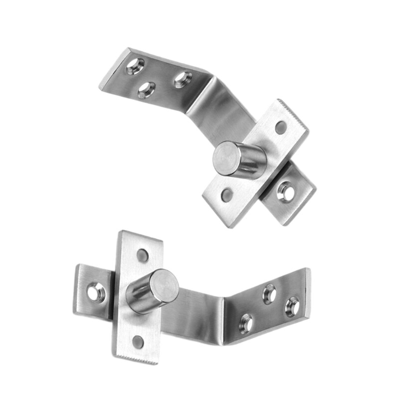 Twin Door Hinges with Automatic Function Stainless Steel Door Hinges set