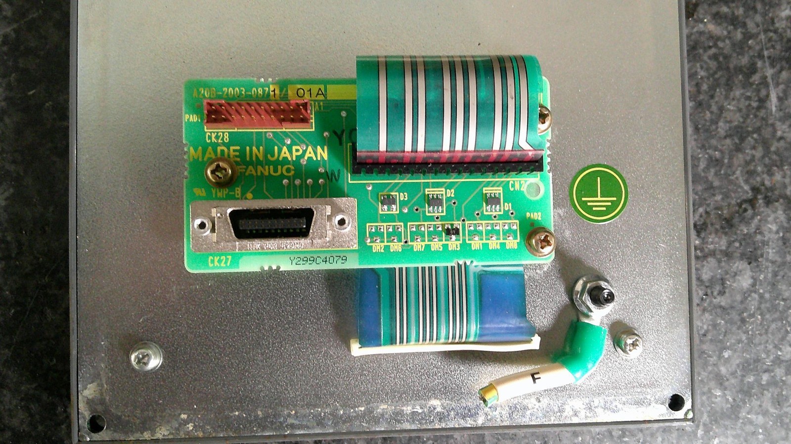 FANUC Operator Panel Input Keypad Keyboard A02B-0323-C120#T P000019