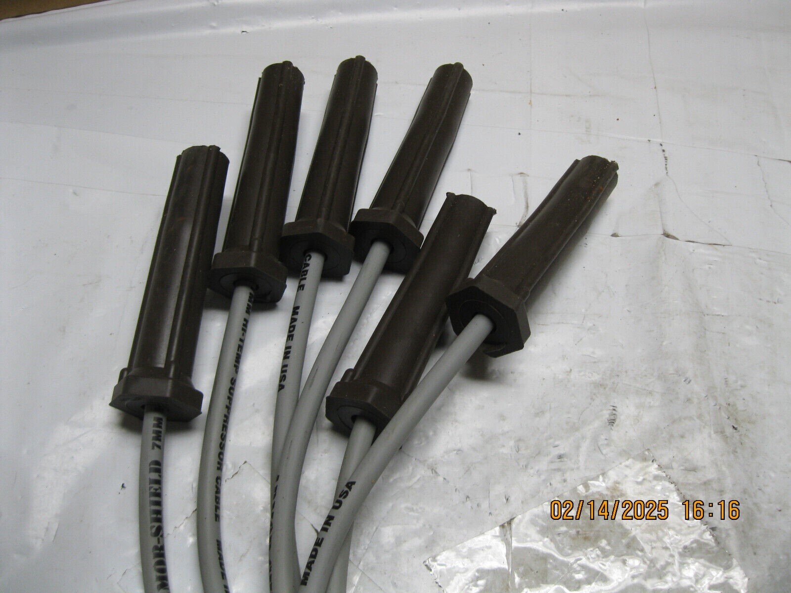 Spark Plug Wire Set-Direct Fit Armor Shield 6137AS (box rough)