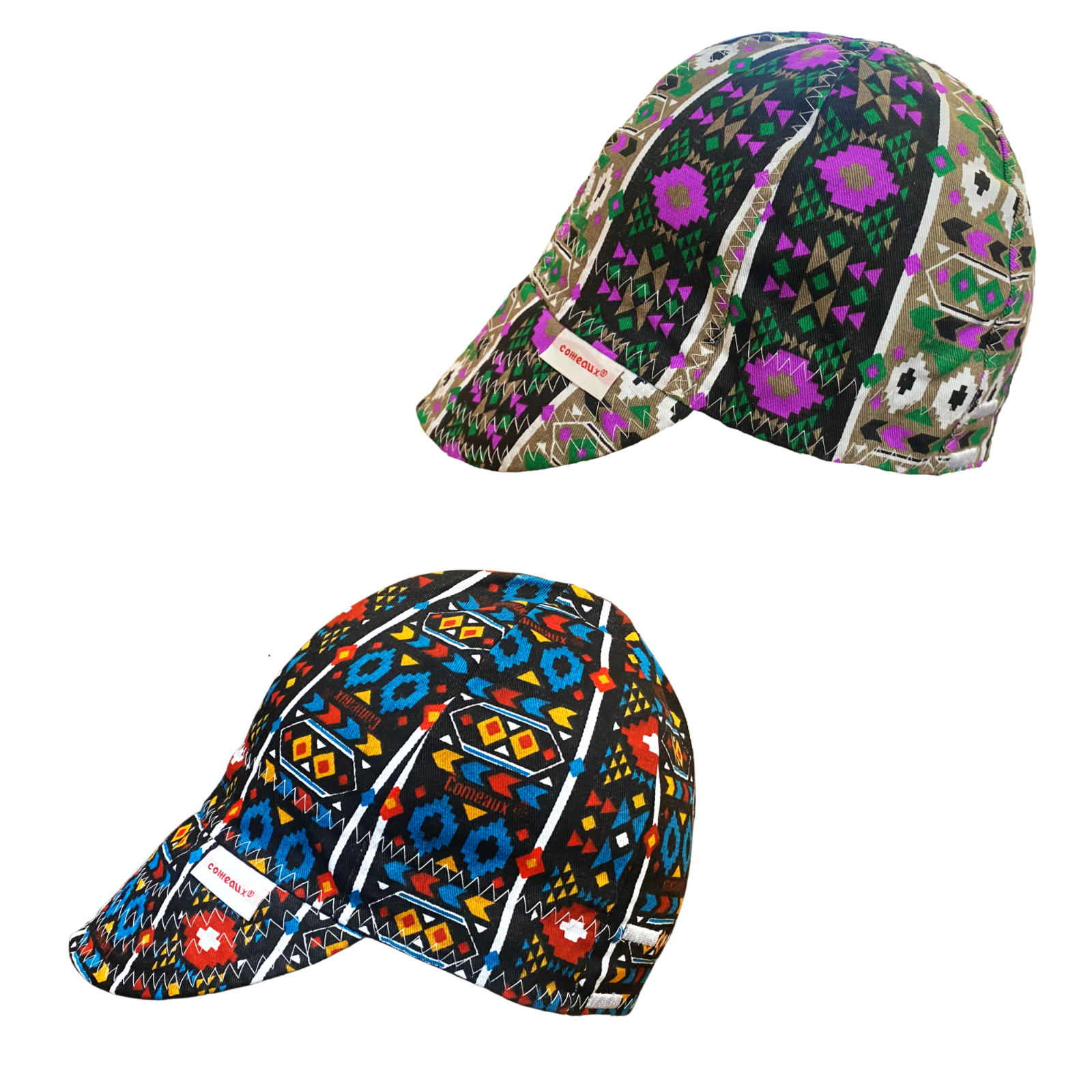 Comeaux Caps Reversible Welding Cap Aztec Print *NEW DESIGN*