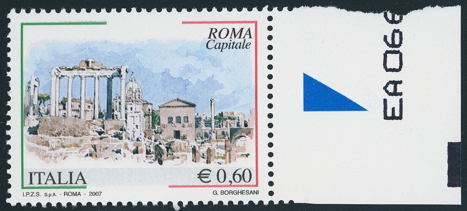 Italy 2007 stamps commemorative MNH Uni 3013 CV $5.00 230326136