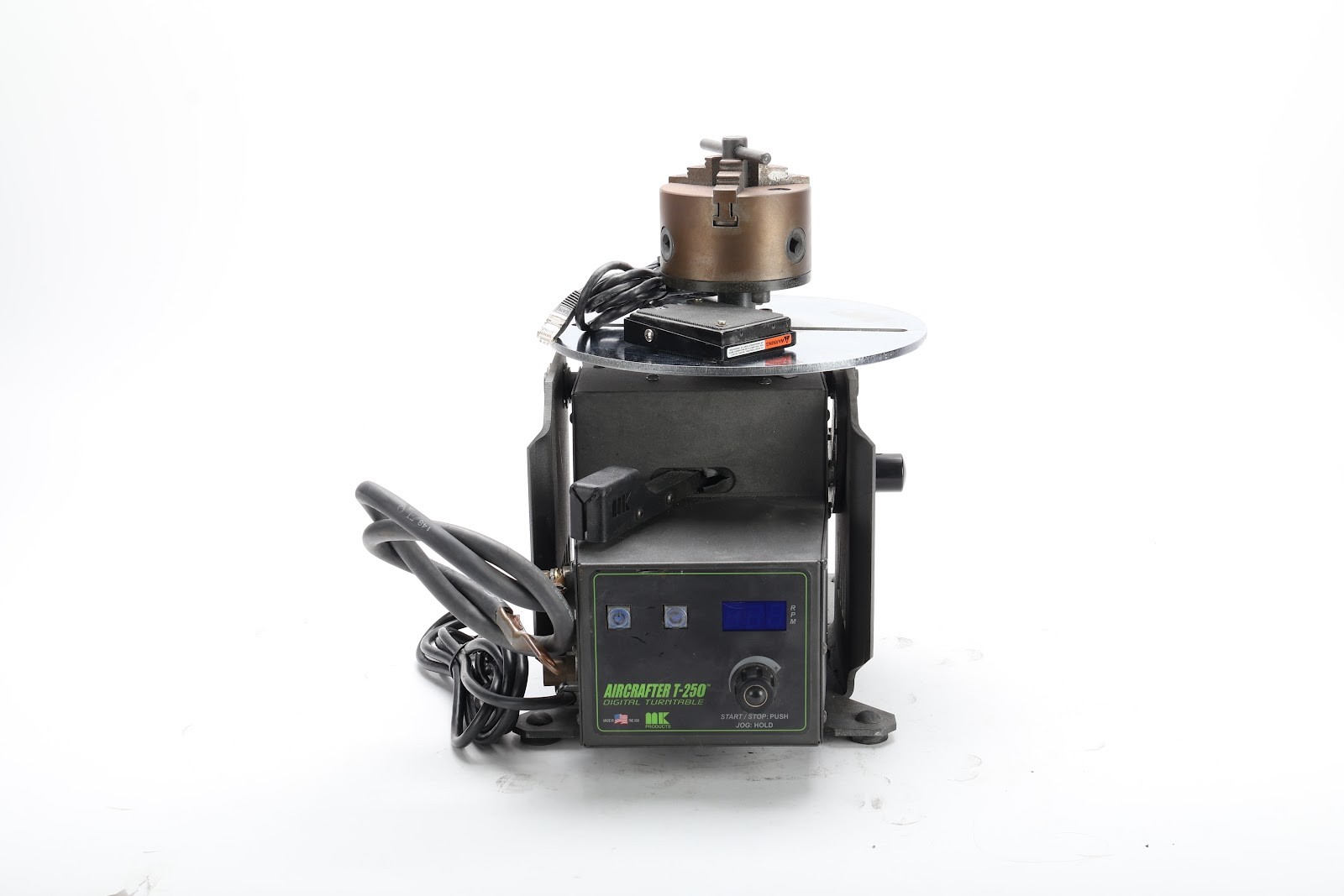 MK Products Welding Positioner Aircrafter T-250 Digital Turntable & 4" Chuck