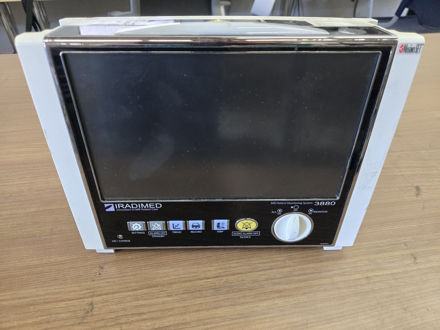 Iradimed 3880 Mri Patient Monitoring System Masimo Set Monitor 3880M-4