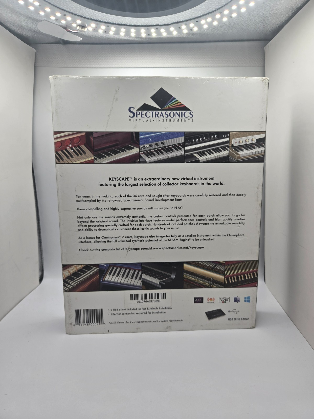 Spectrasonics Keyscape - Retail Box