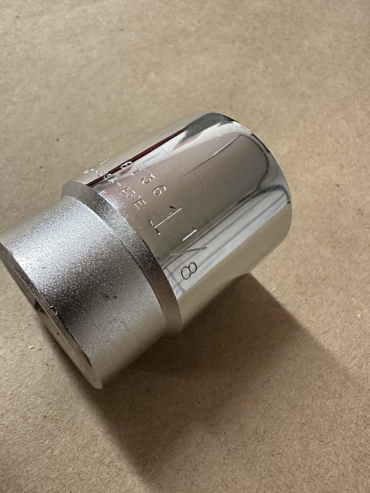 Wright Tool 1” Drive 1-1/8” Socket 12 Point USA Made 6136