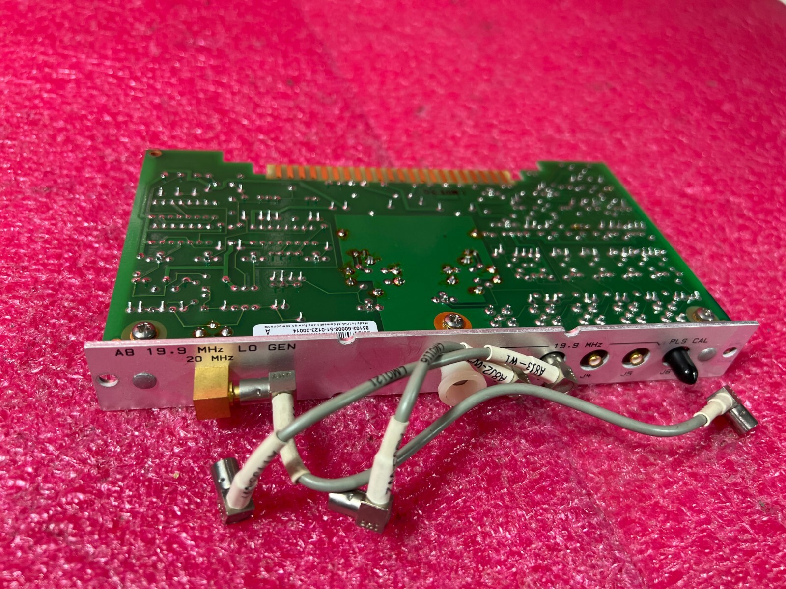 HP 8510C NETWORK ANALYZER AGILENT Board 85102-60008 C-2421-45