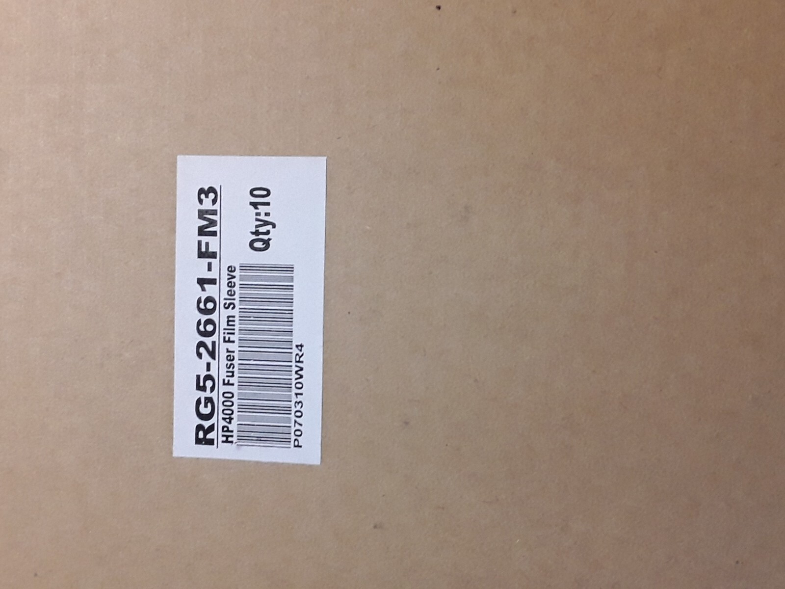 HP LaserJet 4000 4050 Fuser Film Sleeve RG5-2661-FM3 OEM Quality