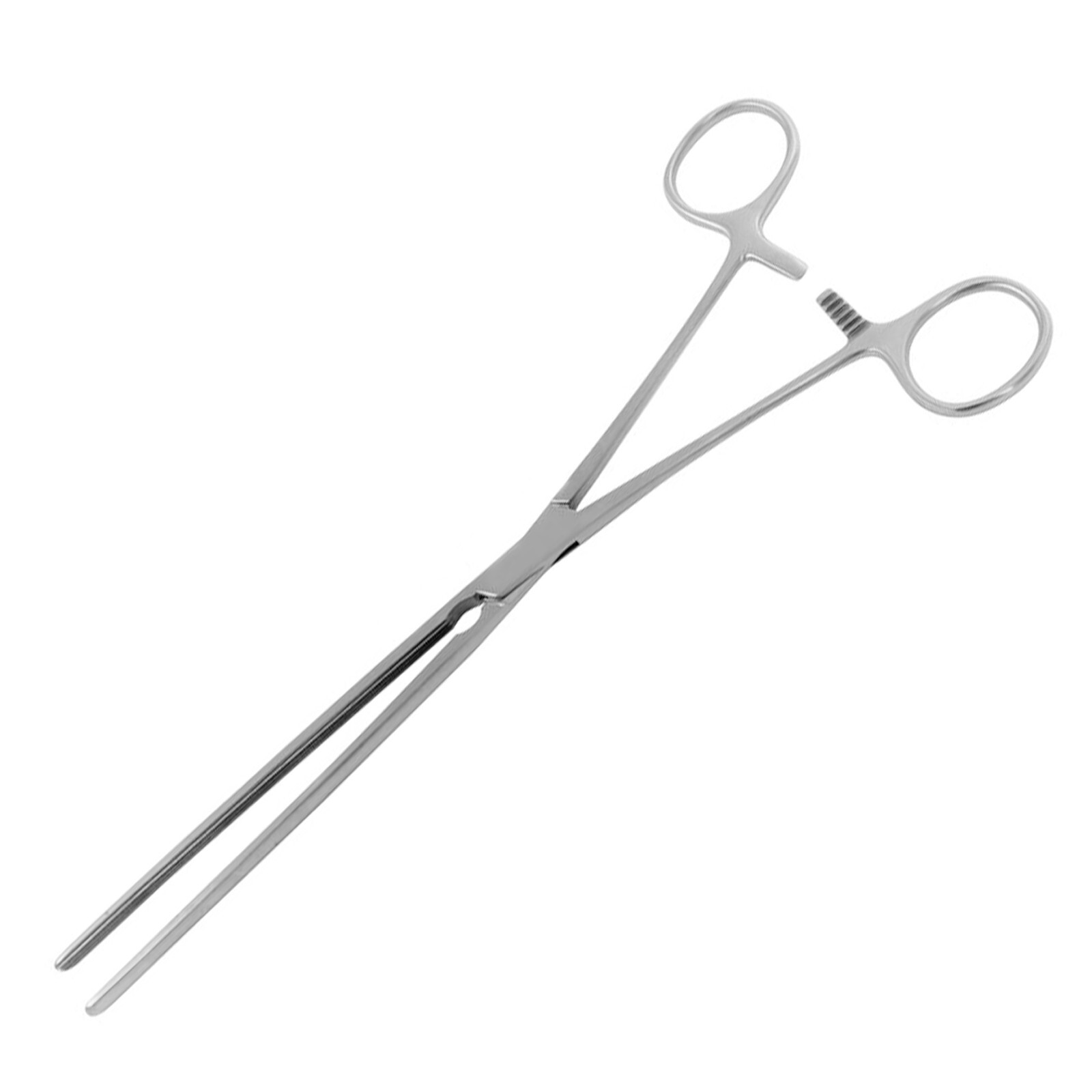 MAYO-ROBSON Forceps 10" Longitudinal Serration Straight