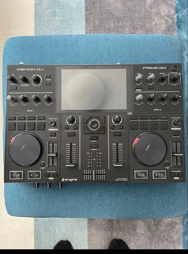 Denon DJ PRIME GO Standalone DJ Controller Box Power Cable Excellent Preowned JP