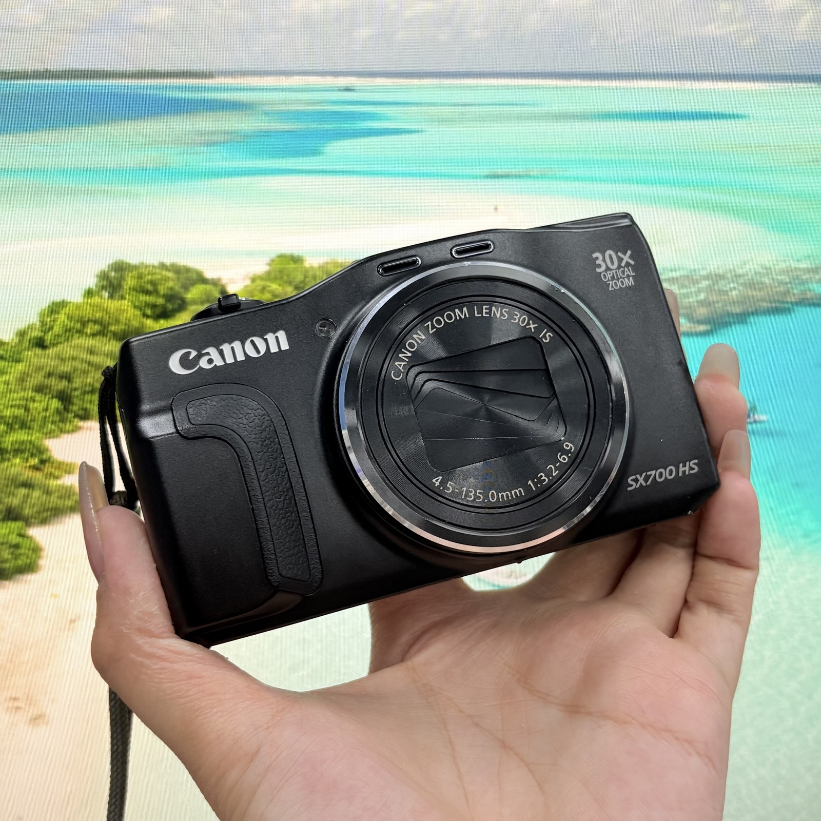 Canon PowerShot SX700 HS Compact Camera 30x Optical Zoom 16.1 MP BLACK