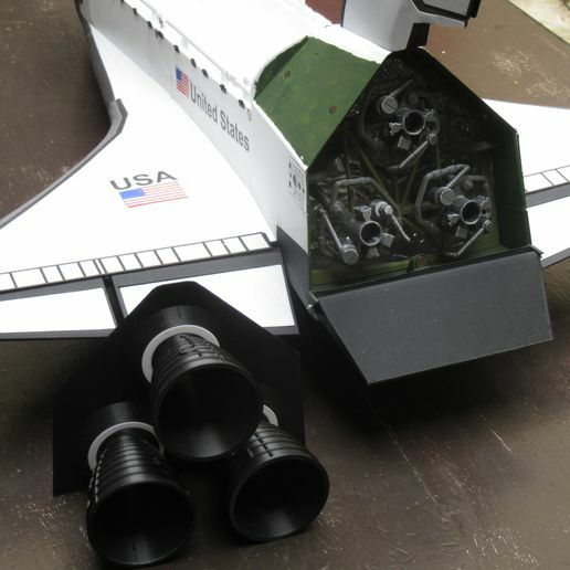 3d printed ONLY DISCOVERY 1:48