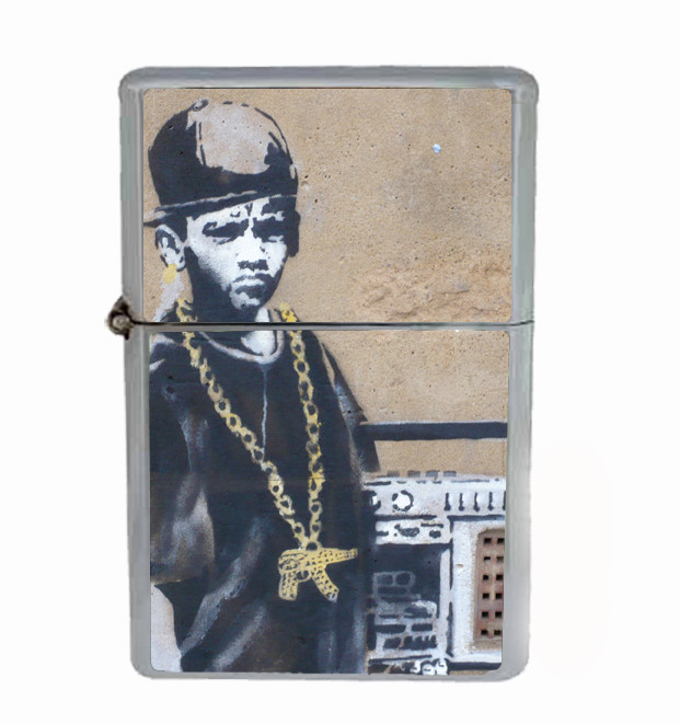 Urban Kid Rs1 Flip Top Oil Lighter Wind Resistant