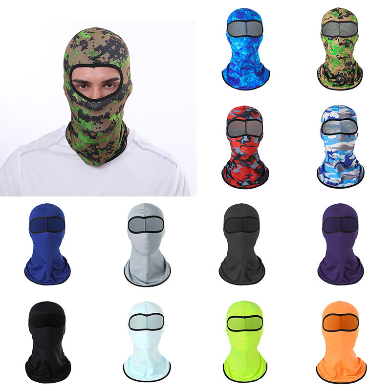 New Balaclava Face Mask UV Protection Ski Sun Hood Tactical Masks for Men Women*