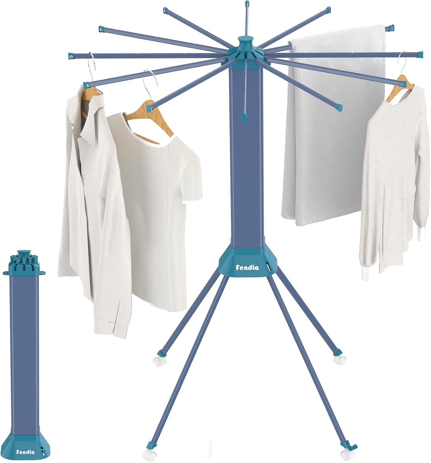 Clothes Drying Rack ​Foldable & ​Collapsible Drying Racks with 4-Leg Octopus ...
