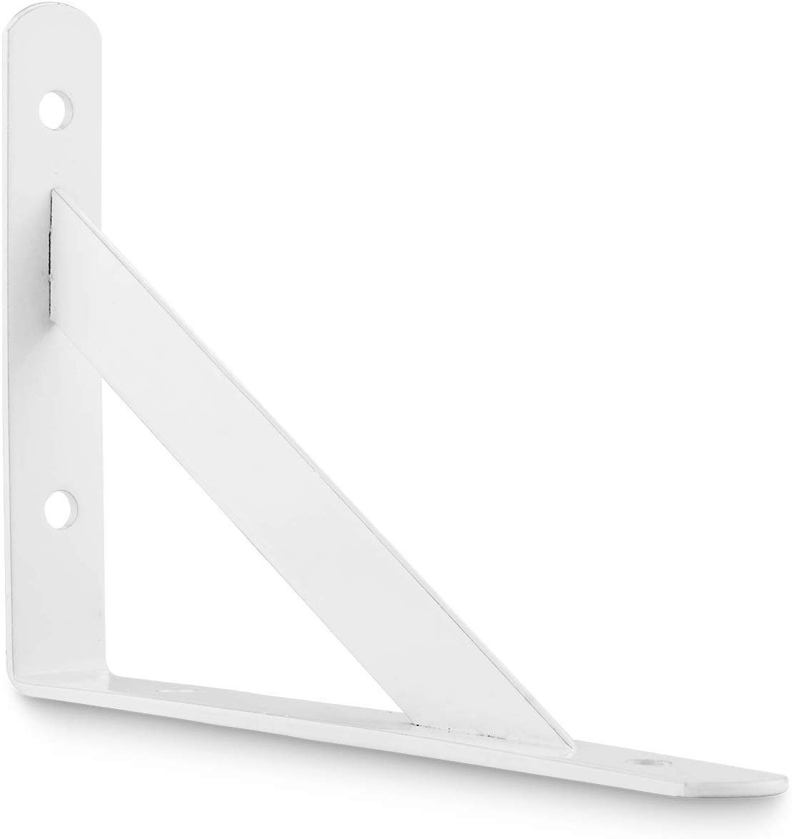 White Shelf Bracket 12 Packs Eau Wall Brackets Heavy 4*6inch,