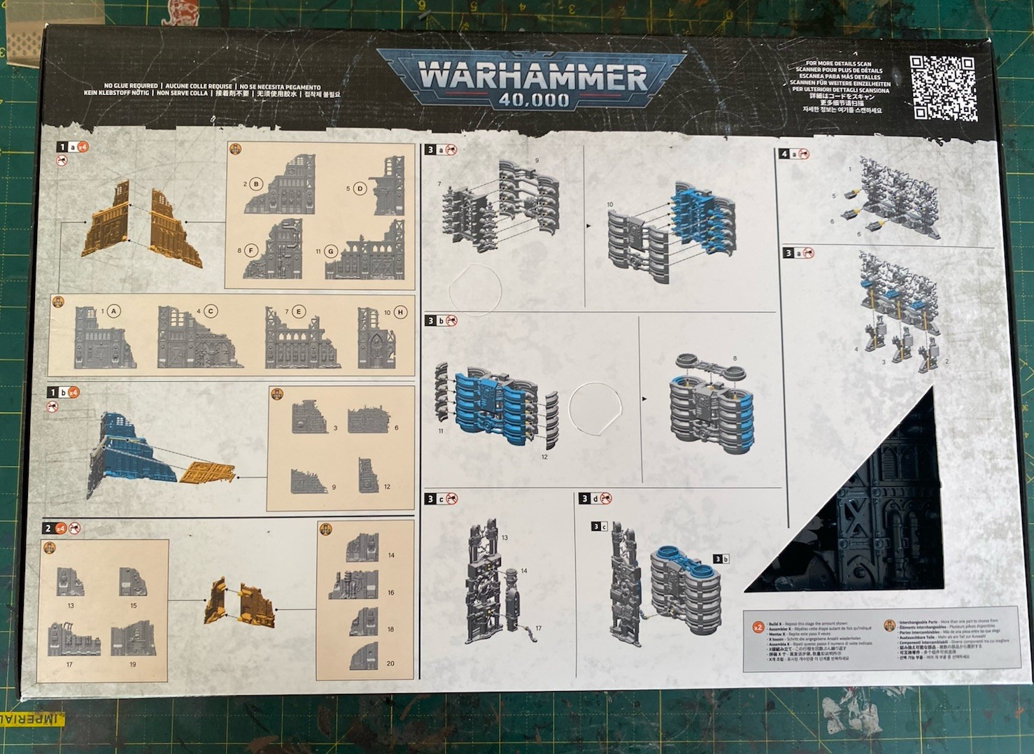 Warhammer 40000 Armageddon Starter Set Complete Terrain Set 11th Edition 40K
