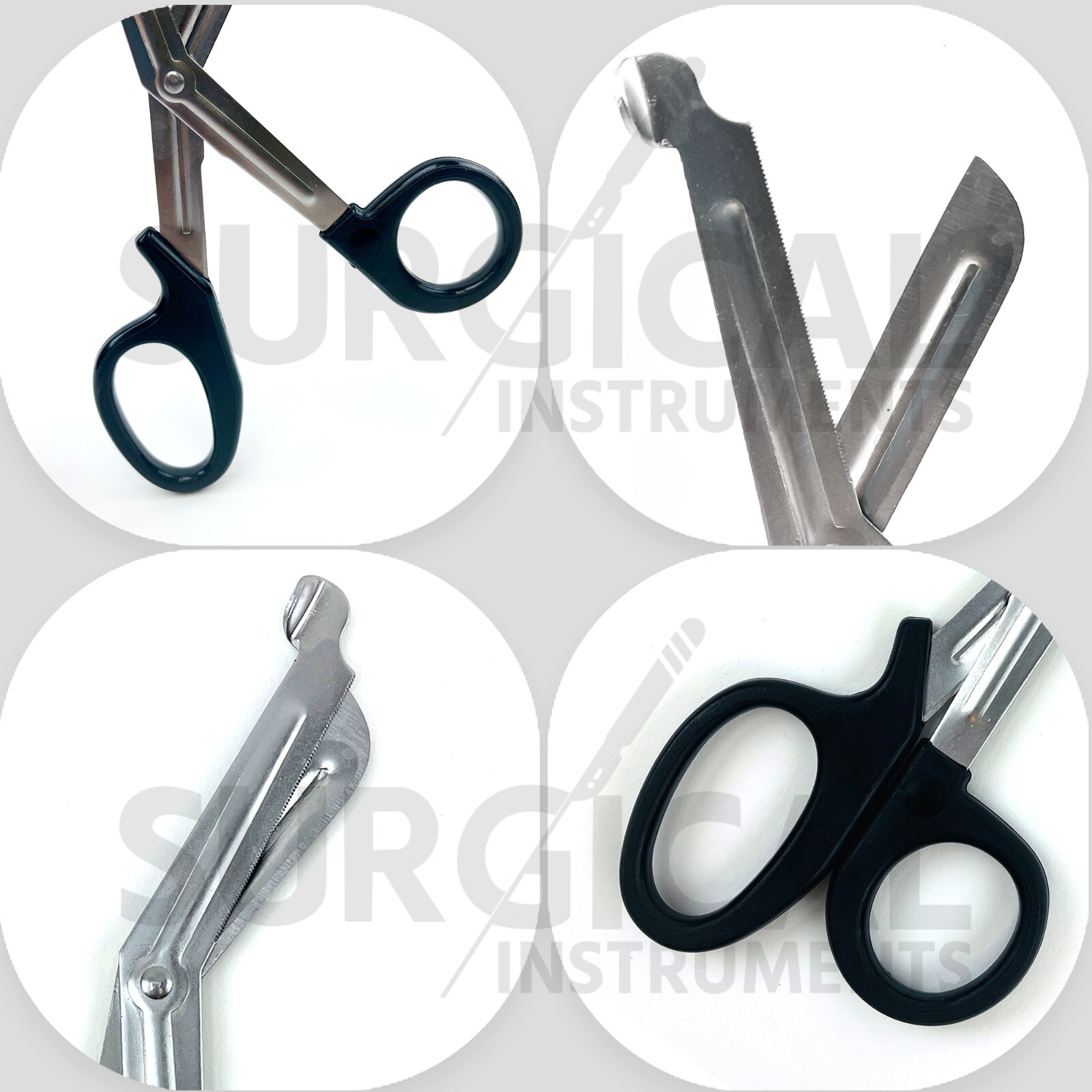 7 Pcs Diagnostics Kit - Hammers, Tuning Forks, Scissors, Pen Light & Pin Wheel