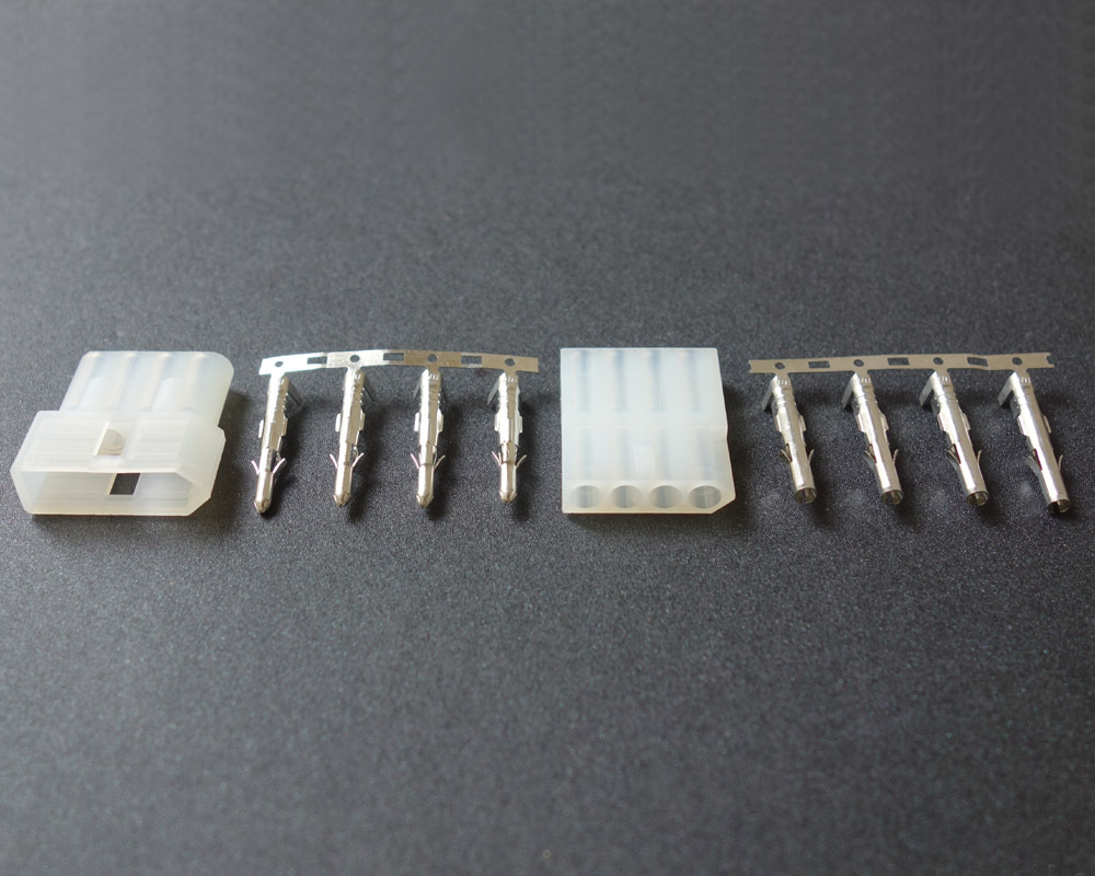 5 Sets Molex 4 Pin 0.093 .093" Male Female Power Plug connector Arcade Pinball