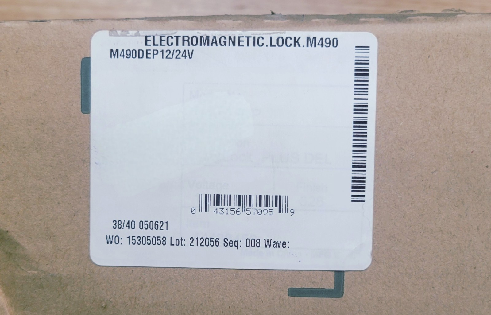 ⭐ Schlage M490DEP Delayed Egress Locking Mag PLUS DSM MBS RTD New In Box