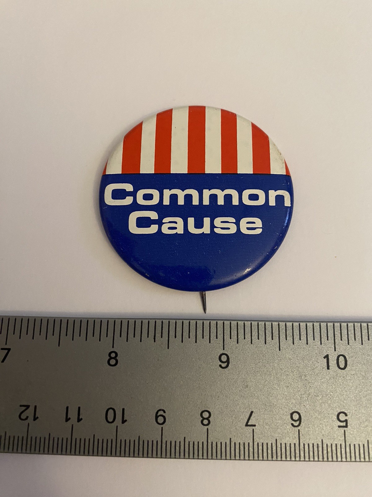 Common Cause Pin Back Button P103