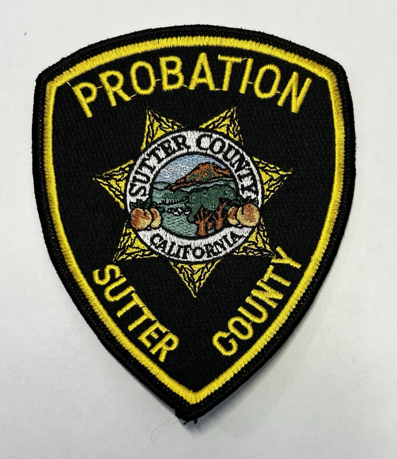 CALIFORNIA CA SUTTER COUNTY PROBATION OFFICER PATCH #PDD32