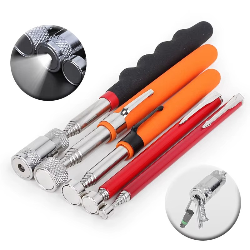 Portable Telescopic Magnetic Pick Up Rod Tool Stick Extending Magnet 25.6" 1.5LB