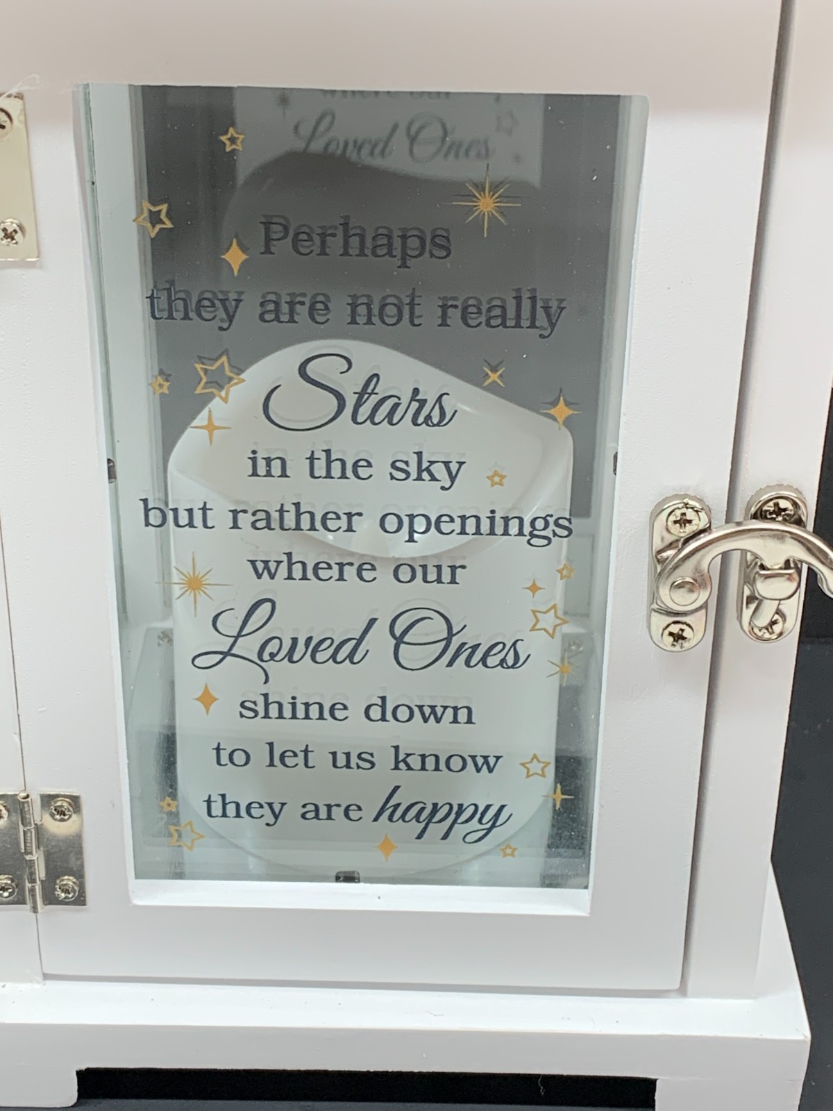 Memorial Lantern Battery Operated Candle