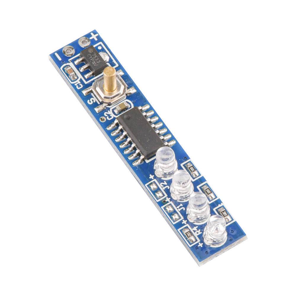 Single 18650 Lithium Battery Capacity Indicator LED Display Panel Power Board