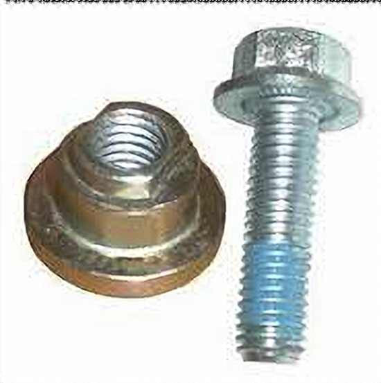 6 Piece Disc Mower Bolt & Nut Kit Fits CIH & New Holland 86515926,86515265